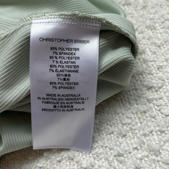 Christopher Esber Looped Cut-Out Midi Dress. US 4. Never Worn. Perfect Condition - Picture 7 of 7